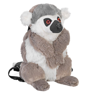 Wild Republic Ring Tailed Lemur Backpack - 14" Accessories