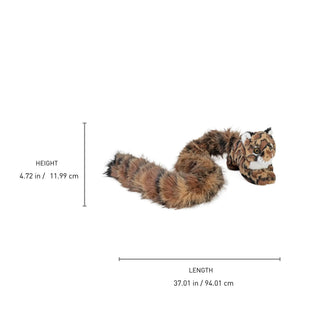 Wild Republic Tailkins Clouded Leopard Stuffed Animal - 40" Stuffed Animals