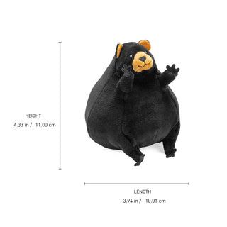 Wild Republic Flipkins Black Bear Stuffed Animal - 5" Stuffed Animals