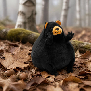 Wild Republic Flipkins Black Bear Stuffed Animal - 5" Stuffed Animals