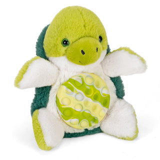 Wild Republic Poppykins Mini Sea Turtle Stuffed Animal - 7.5" Stuffed Animals