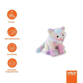 Wild Republic Mellowkins Tiger Stuffed Animal - 12" Stuffed Animals