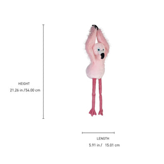 Wild Republic Hanging Eco Flamingo Stuffed Animal - 21" Stuffed Animals