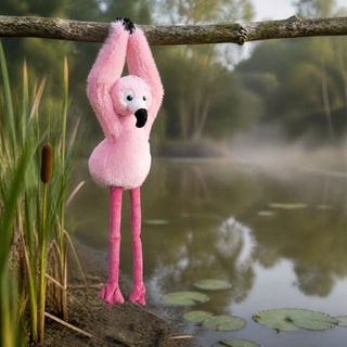 Wild Republic Hanging Eco Flamingo Stuffed Animal - 21" Stuffed Animals