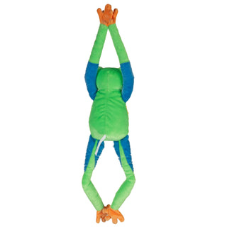 Wild Republic Hanging Eco Red Eyed Tree Frog Stuffed Animal - 21" Stuffed Animals