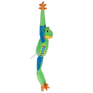 Wild Republic Hanging Eco Red Eyed Tree Frog Stuffed Animal - 21" Stuffed Animals