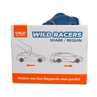 Wild Republic Wild Racers Shark Action Toy - 4.5" Games and Action Toys