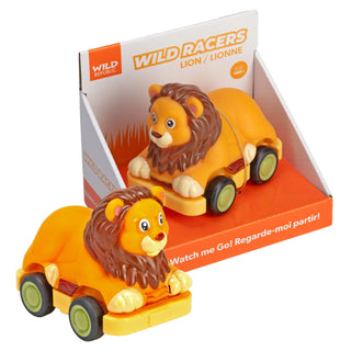 Wild Republic Wild Racers Lion Action Toy - 4.5" Games and Action Toys