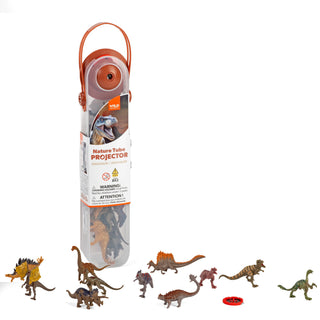Wild Republic Nature Tube Projector Dinosaurs Figurines - 11" Games and Action Toys