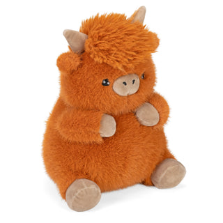 Wild Republic Tummykins Highland Cow Stuffed Animal - 8" Stuffed Animals