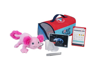 Wild Republic Coast Hippie Rescue Kit Axolotl Play Sets