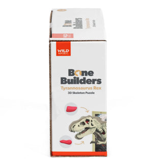 Wild Republic Bone Builders T-Rex 3D Skeleton Puzzle 42 Piece Set - 6.89" Figurines