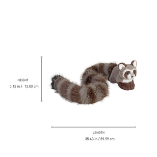 Wild Republic Tailkins Raccoon Stuffed Animal - 40" Stuffed Animals
