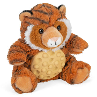Wild Republic Poppykins Mini Tiger Stuffed Animal - 7.5" Stuffed Animals