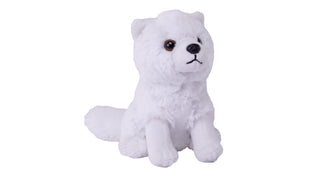 Pocketkins Eco Arctic Fox Stuffed Animal - 5"