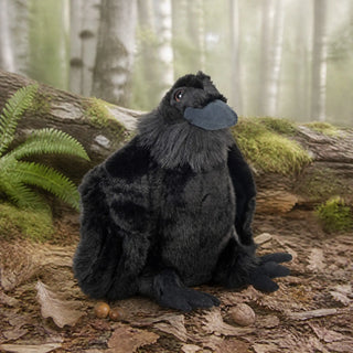 Wild Republic Cuddlekins Raven Stuffed Animal - 12" Stuffed Animals