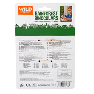   Wild Republic -  Tiger Print Binoculars  Games and Action Toys