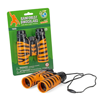   Wild Republic -  Tiger Print Binoculars  Games and Action Toys