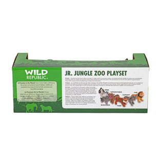   Wild Republic -  Junior Jungle Zoo Playset  Games and Action Toys