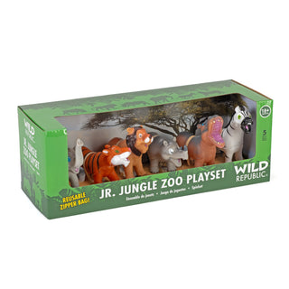   Wild Republic -  Junior Jungle Zoo Playset  Games and Action Toys