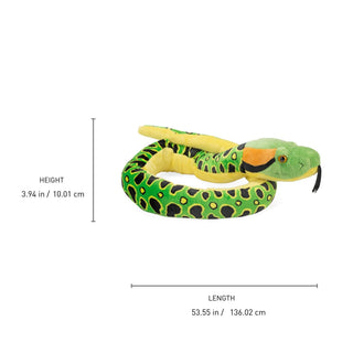 Wild Republic Snakesss Anaconda Stuffed Animal - 54" Stuffed Animals