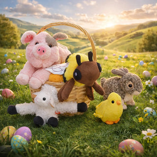 Wild Republic Classic Easter Basket Plush