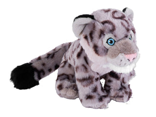 Cuddlekins Eco Snow Leopard Cub Stuffed Animal - 8"