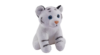 Pocketkins Eco White Tiger Stuffed Animal - 5"