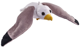 Pocketkins Eco Sea Gull Stuffed Animal - 5"