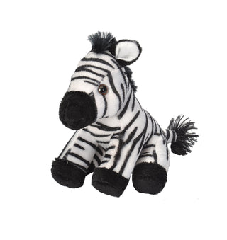 Pocketkins Eco Zebra Stuffed Animal - 5"