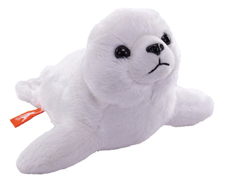 Pocketkins Eco Harp Seal Stuffed Animal - 5"