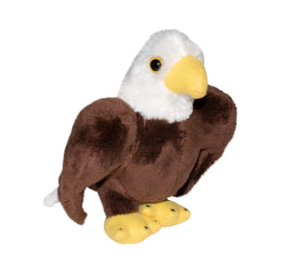 Pocketkins Eco Bald Eagle Stuffed Animal - 5"