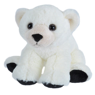 Baby Polar Bear Stuffed Animal - 8"