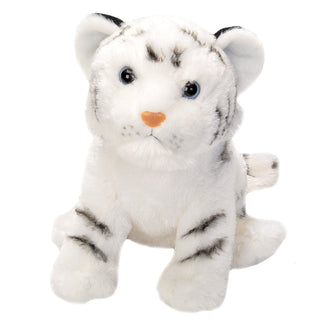 Baby White Tiger Stuffed Animal - 8"