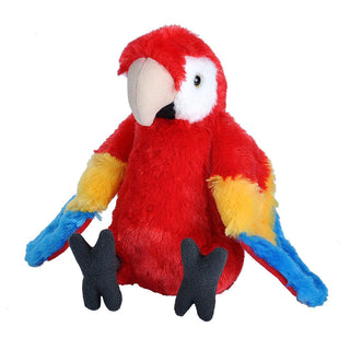 Macaw Scarlet Stuffed Animal - 8"
