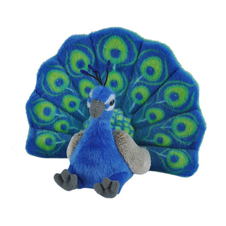 Peacock Stuffed Animal - 8"