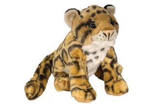 Clouded Leopard Stuffed Animal - 12"