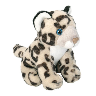 Leopard Snow Stuffed Animal - 5"