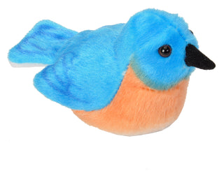 Audubon II Eastern Bluebird Stuffed Animal - 5"