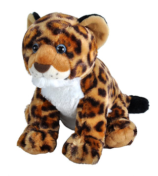 Jaguar Cub Stuffed Animal - 12"