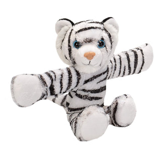 Huggers White Tiger Stuffed Animal - 8"