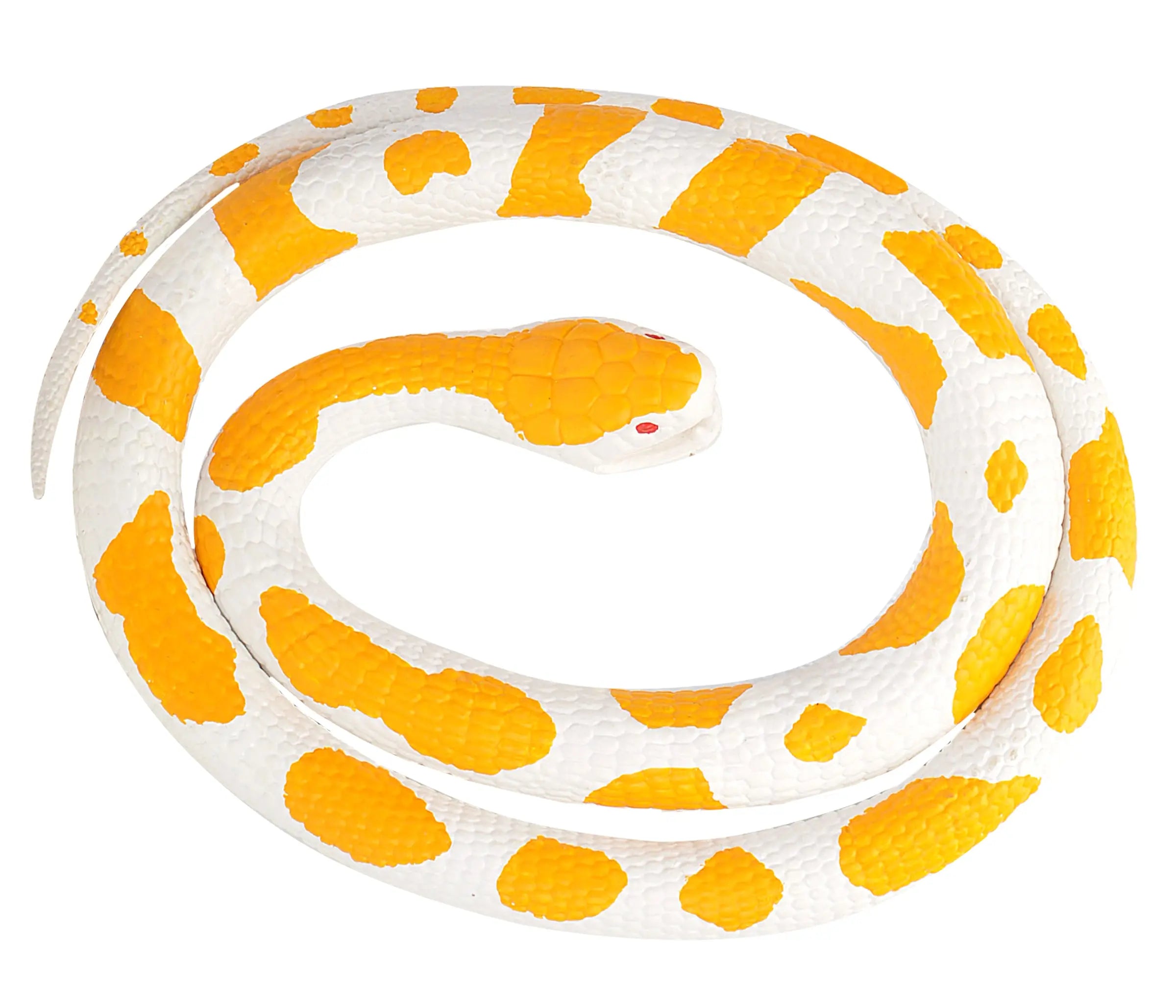 Python Safety Rubber Wild Republic Albino Python Rubber Snake - 46