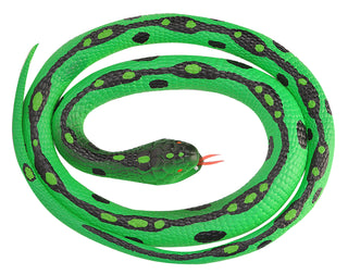 Green Garter Rubber Snake - 46"