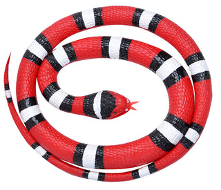 Scarlet Rubber Snake - 46"
