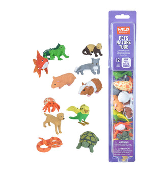 Tube of Pet Figurines