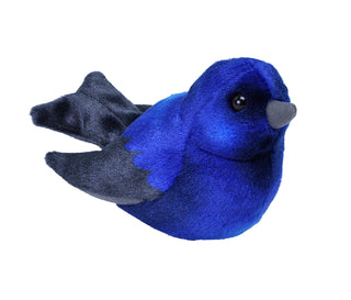 Audubon II Purple Martin Stuffed Animal with Sound - 5"