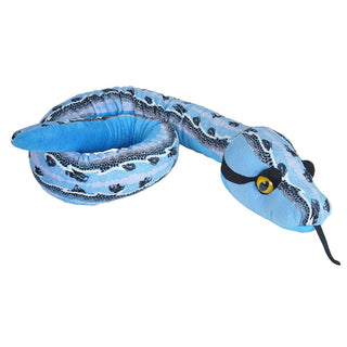 Slipstream Blue Snake Stuffed Animal - 54"