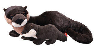River Otter - Mom & Baby 12"