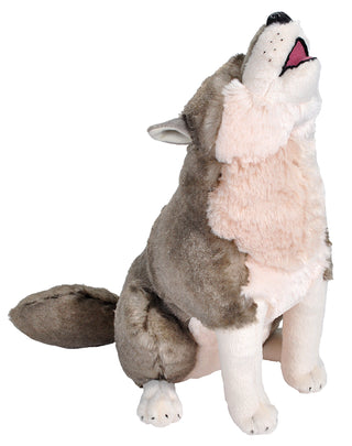Howling Wolf Stuffed Animal - 25"