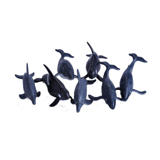 Polybag of Whale & Dolphin Figurines